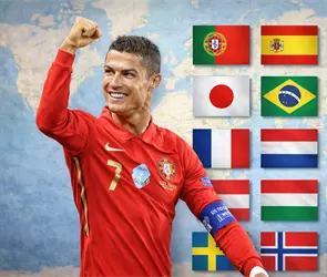 Cristiano Ronaldo ha jugado en m&aacute;s de 30 pa&iacute;ses... menos M&eacute;xico