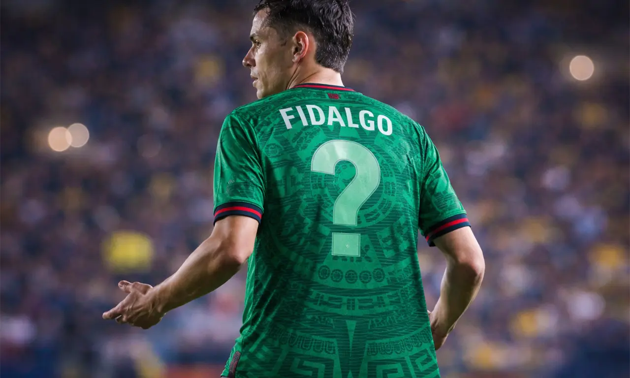  El dorsal que usará Álvaro Fidalgo en la Selección Mexicana 