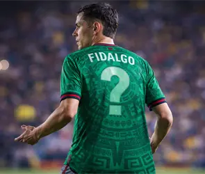 El dorsal que usar&aacute; &Aacute;lvaro Fidalgo en la Selecci&oacute;n Mexicana