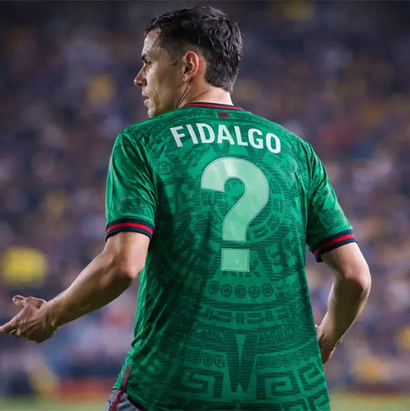El dorsal que usar&aacute; &Aacute;lvaro Fidalgo en la Selecci&oacute;n Mexicana