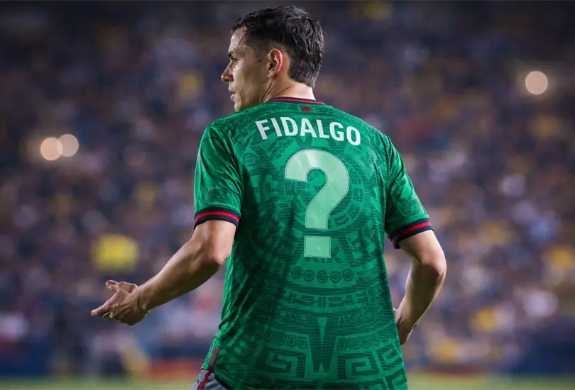 El dorsal que usará Álvaro Fidalgo en la Selección Mexicana