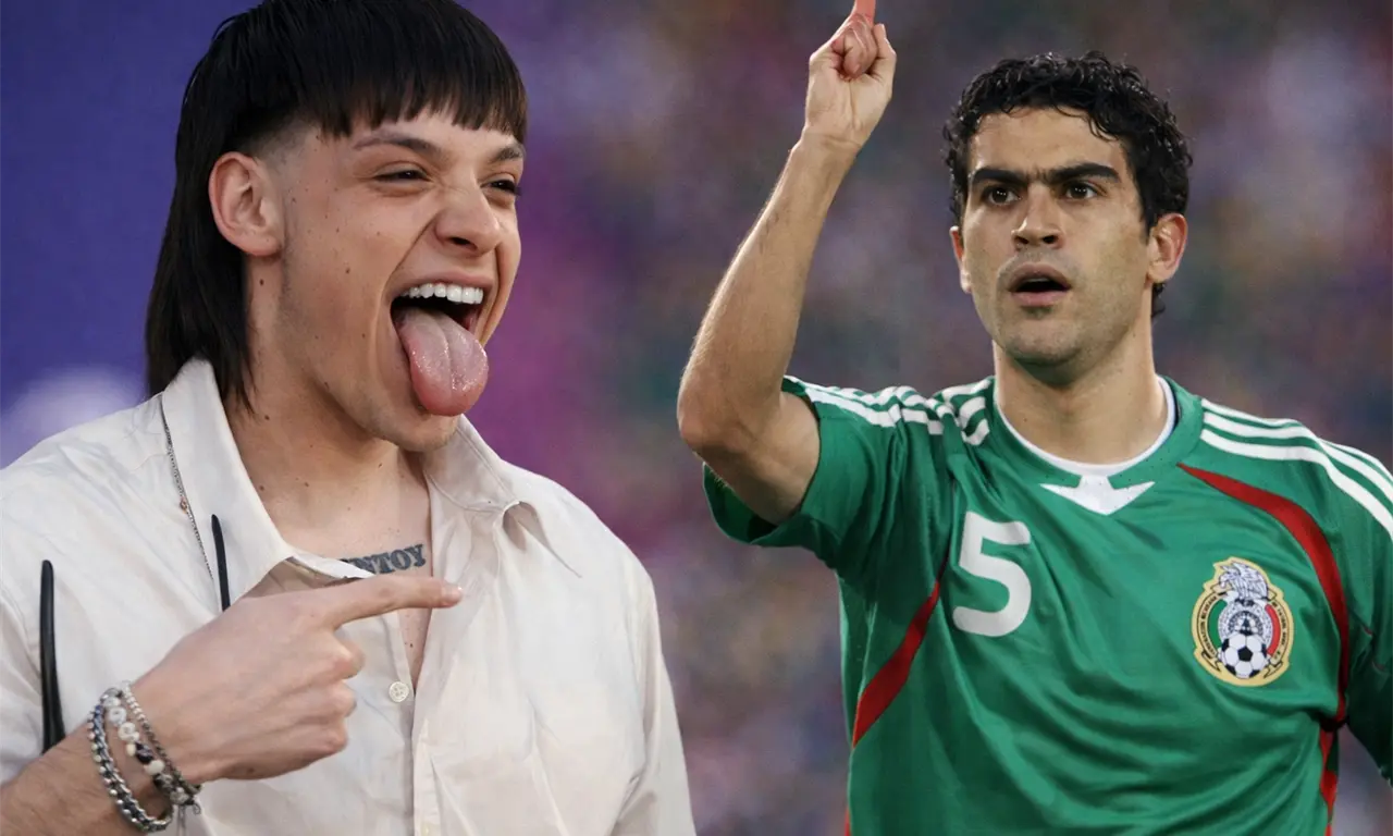  Peso Pluma causa sensación con camiseta vintage de Nery Castillo 