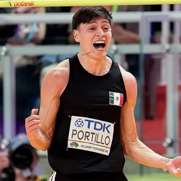 Erick Portillo hace historia: gana plata en Mundial de Atletismo Bajo Techo