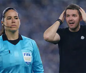 Esto fue lo que Larcam&oacute;n le habr&iacute;a dicho a la &aacute;rbitra Karen D&iacute;az