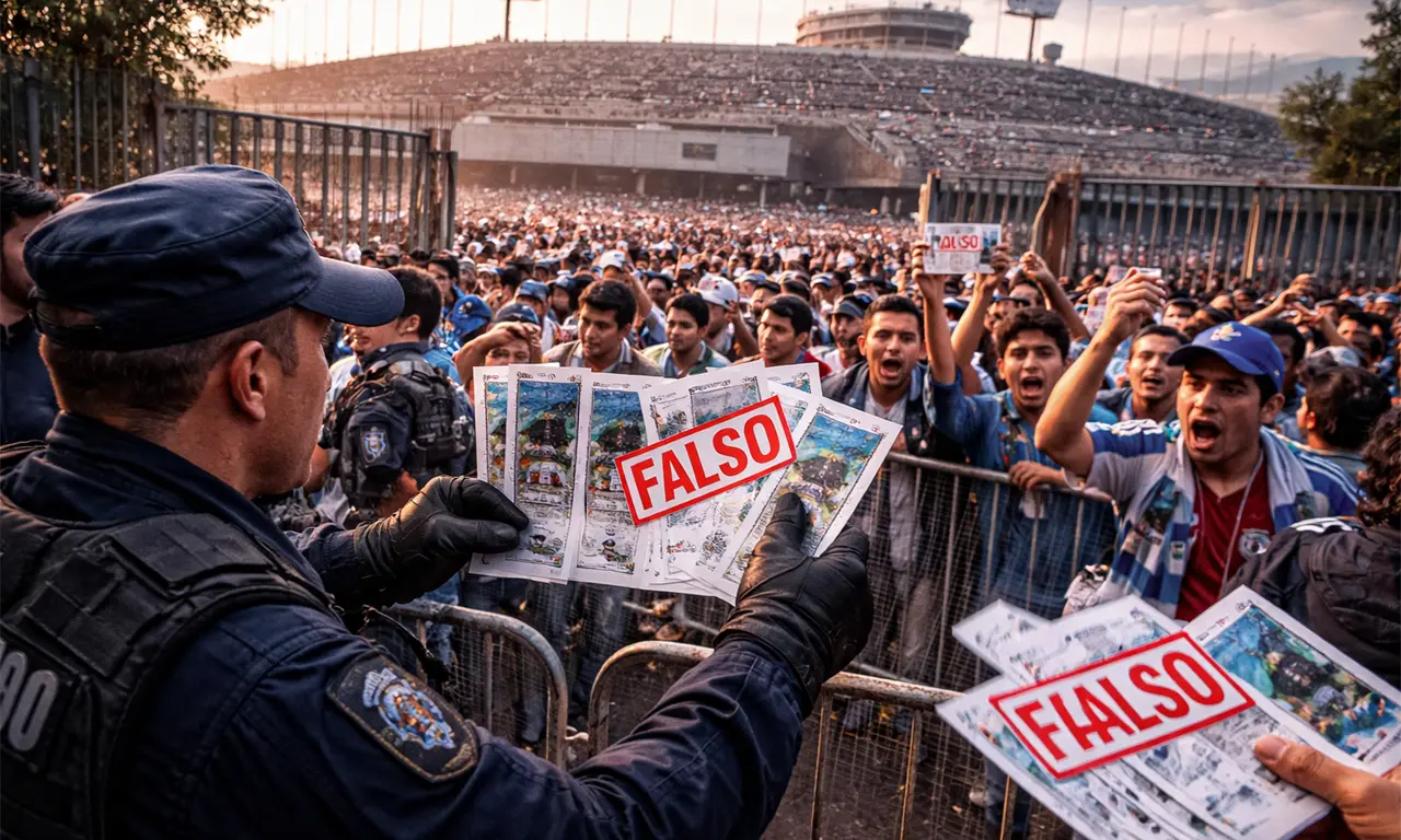  La SSC cerró accesos en CU tras detectar boletos falsos en el Pumas vs América. 