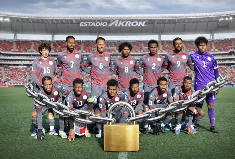 Nueva Caledonia llega a Guadalajara... &iexcl;blindados y con escolta!