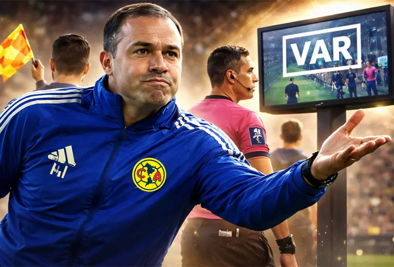 El t&eacute;cnico azulcrema estall&oacute; en conferencia y se&ntilde;al&oacute; al VAR como culpable del resultado en el Cl&aacute;sico Capitalino.