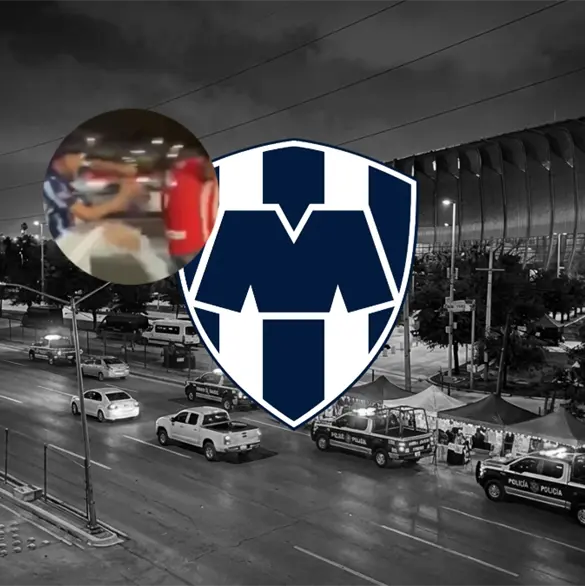 VIDEO: Aficionados de Rayados agregen a seguidores de Chivas afuera del BBVA VIDEO: Aficionados de Rayados agregen a seguidores de Chivas afuera del BBVA