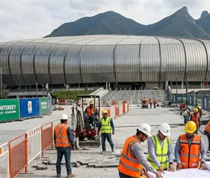&iquest;Y esto? Ventilan retrasos en obras para el Mundial 2026 en Monterrey