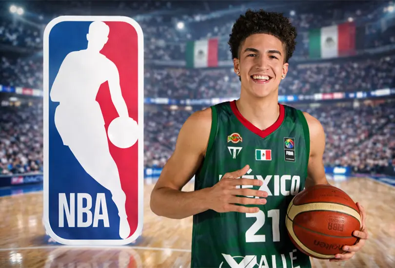 Karim L&oacute;pez, el mexicano que podr&iacute;a hacer historia en la NBA