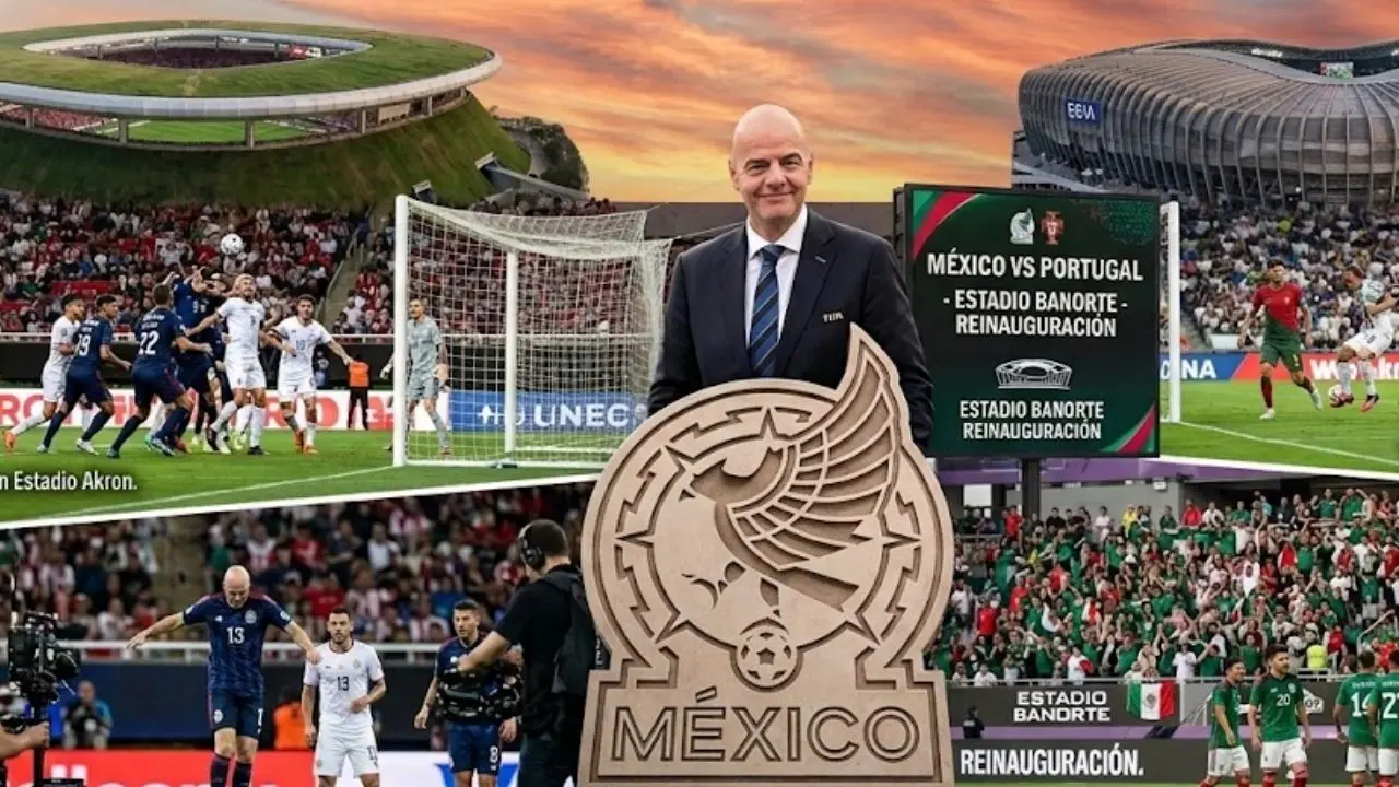  Infantino estaría en la reinauguración del Banorte 