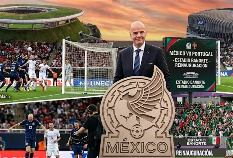 Infantino estar&iacute;a en la reinauguraci&oacute;n del Banorte