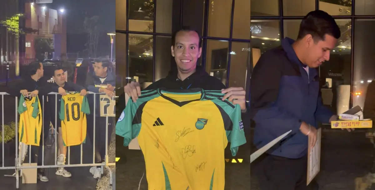  Selección de Jamaica rechazan dulces mexicanos a aficionados 