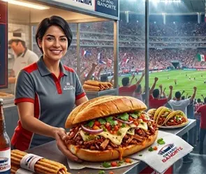 &iquest;Pizza, tacos? Revelan oferta gastron&oacute;mica que habr&aacute; en el Estadio Banorte
