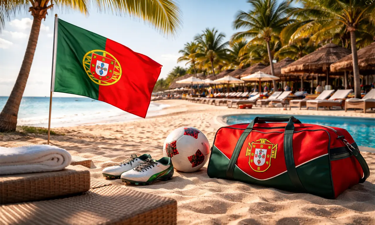  La Selección de Portugal entrenó en Cancún para evitar la altura de CDMX antes de enfrentar a México. 