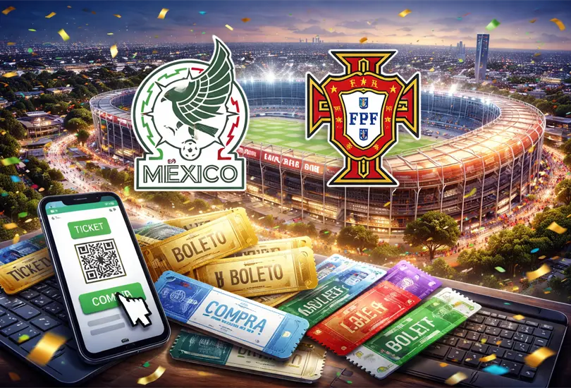 Aficionados consultan la plataforma Fanki tras la liberaci&oacute;n de boletos para M&eacute;xico vs Portugal, marcada por la ausencia de CR7.