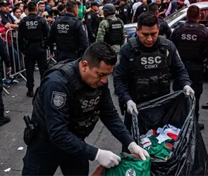 Operativo sorpresa en Tepito por venta de mercanc&iacute;a del Mundial 2026