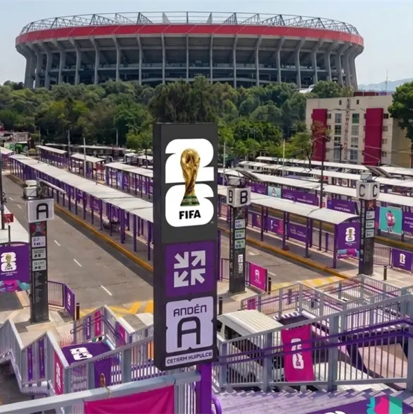 El colmo, Estadio Azteca sin transporte p&uacute;blico para el Mundial 2026