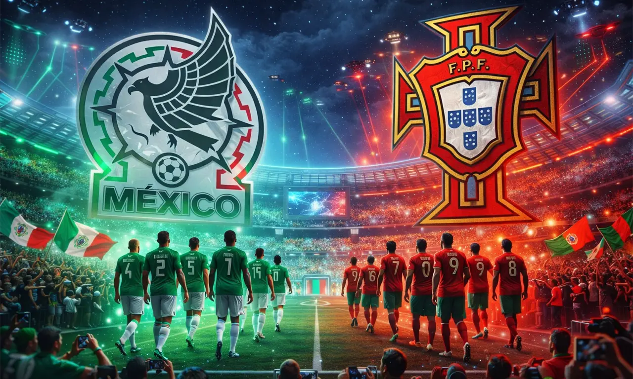  La inteligencia artificial coloca a Portugal como favorito frente a México en el amistoso de la reinauguración del Estadio Banorte. 
