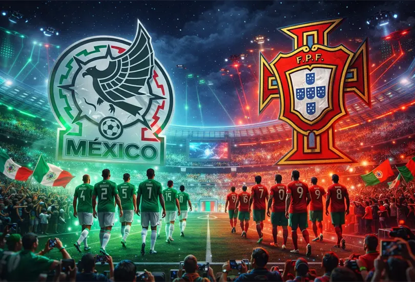La inteligencia artificial coloca a Portugal como favorito frente a México en el amistoso de la reinauguración del Estadio Banorte. La inteligencia artificial coloca a Portugal como favorito frente a México en el amistoso de la reinauguración del Estadio Banorte.