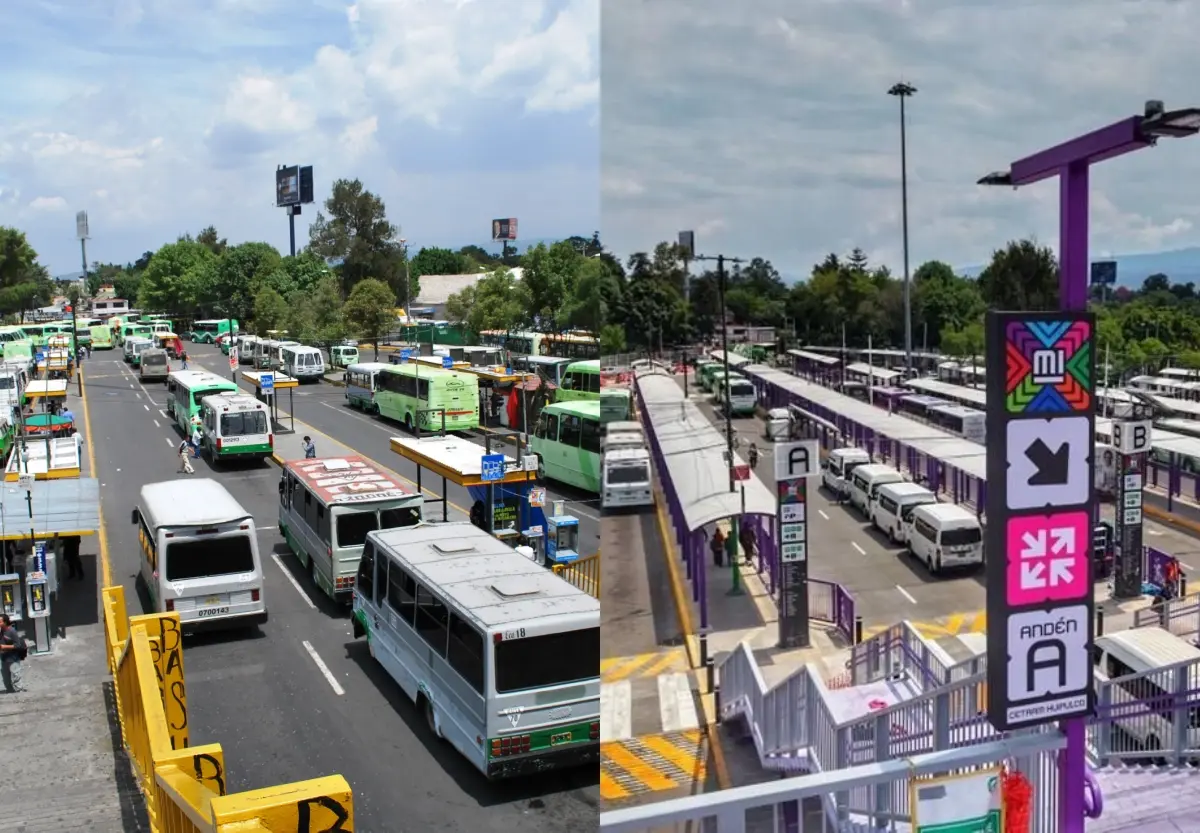 Remodelación paradero Huipulco Remodelación paradero Huipulco