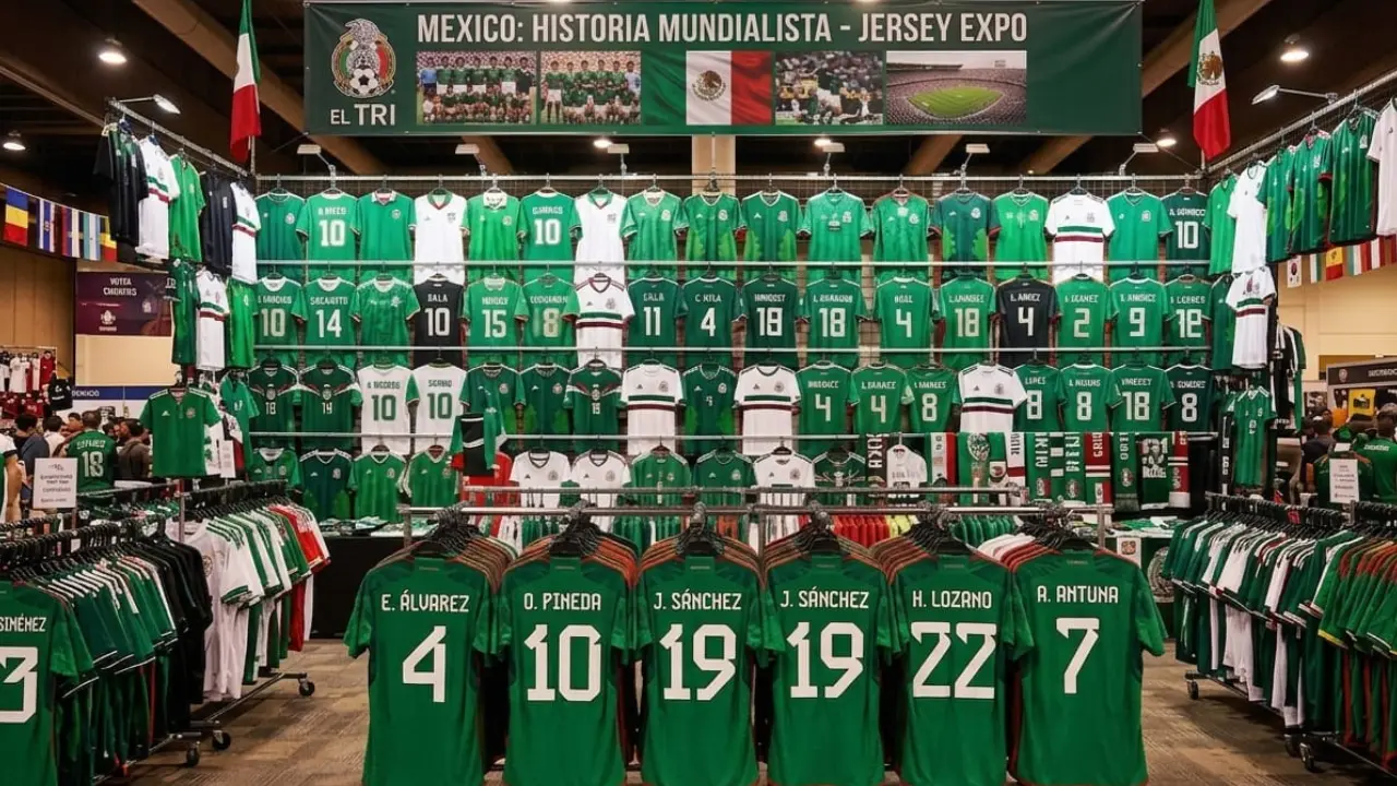  La Expo Jersey 2026 llega a la CDMX con  la edición mundialista. 