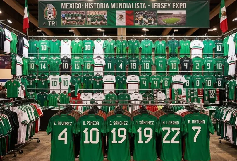 La Expo Jersey 2026 llega a la CDMX con  la edici&oacute;n mundialista.