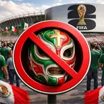 Retiran máscaras en México vs Portugal Retiran máscaras en México vs Portugal