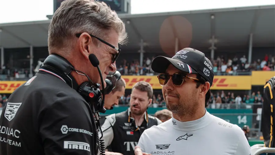 &iexcl;Carrera dif&iacute;cil para Checo en Jap&oacute;n!