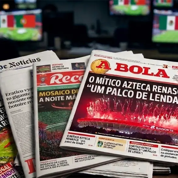 La reacci&oacute;n de la prensa portuguesa a la reinauguraci&oacute;n del Estadio Azteca