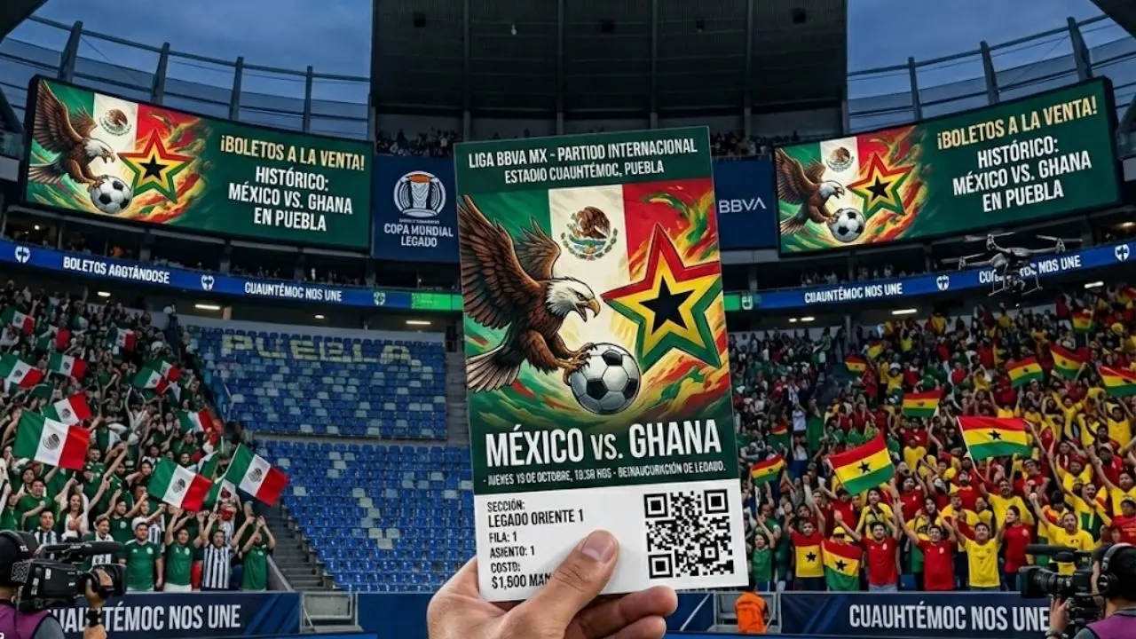  Boletos México vs Ghana 