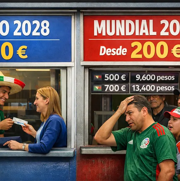 Para un mexicano, será más barato ir a la Euro que al Mundial Para un mexicano, será más barato ir a la Euro que al Mundial