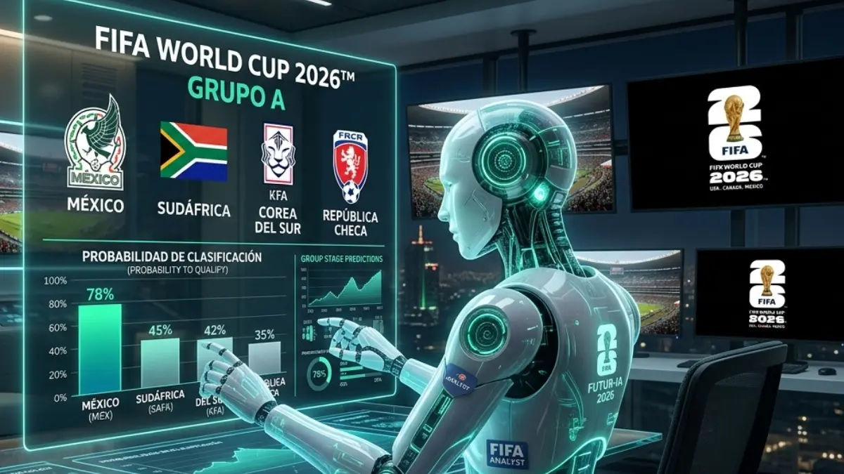  La IA tiene su pronóstico para la fase de grupos de México en el Mundial 2026 