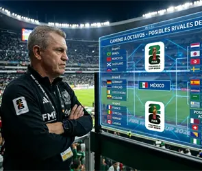 Los posibles rivales de M&eacute;xico en caso de avanzar a 16vos en el Mundial 2026