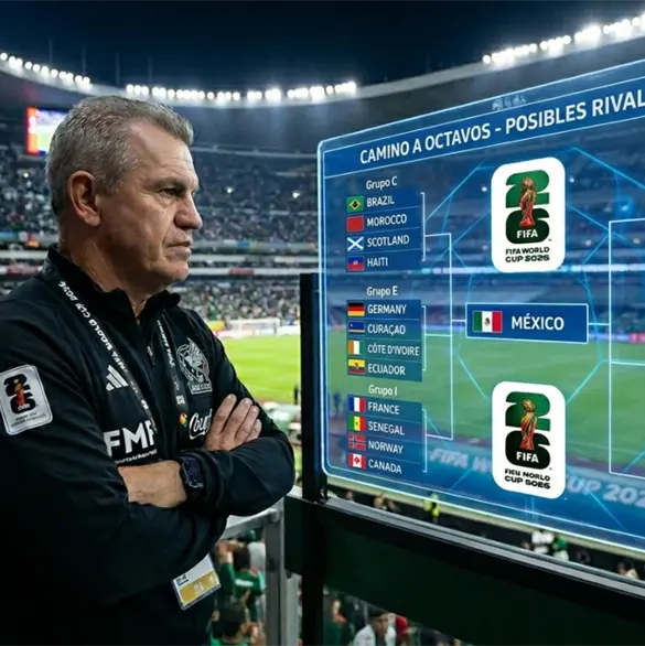 Los posibles rivales de M&eacute;xico en caso de avanzar a 16vos en el Mundial 2026