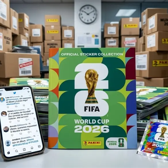 Aficionados critican a Panini por fechas de entrega del &aacute;lbum del Mundial