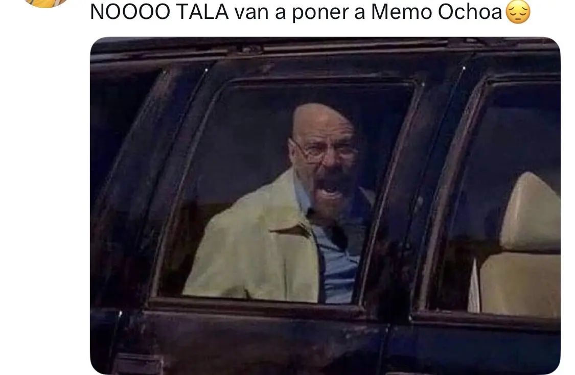 El Tala ya estar&iacute;a d&aacute;ndole espacio a Ochoa