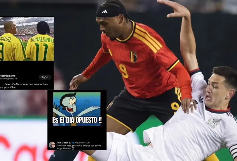 Memes M&eacute;xico vs B&eacute;lgica