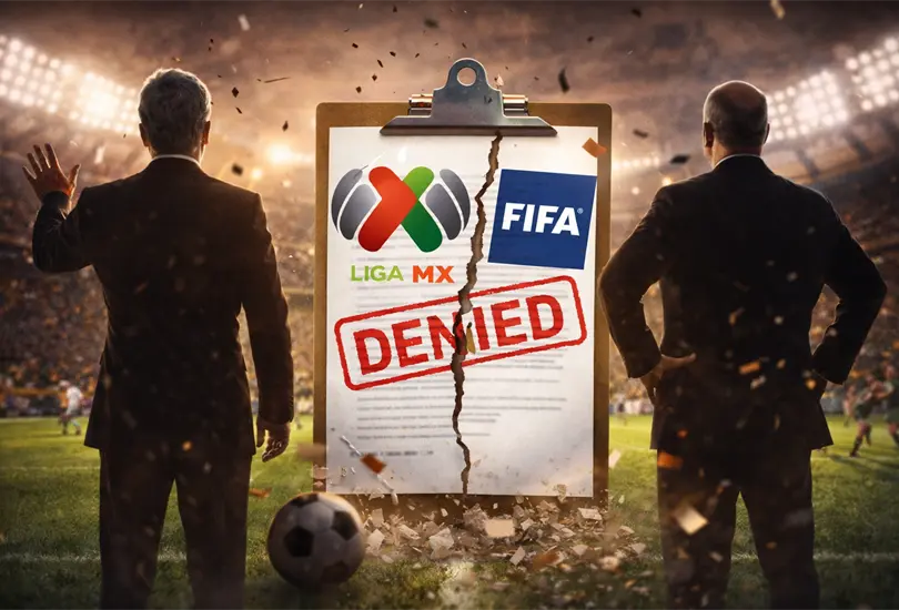 La FIFA notific&oacute; a la Liga MX que no habr&aacute; ventana de transferencias en la Liguilla del Clausura 2026.