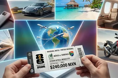 5 cosas que podr&iacute;as comprar con el boleto m&aacute;s caro del Mundial 2026