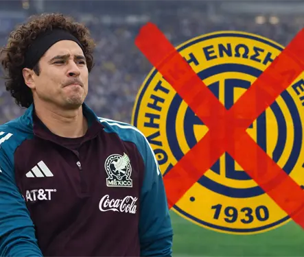 Ochoa: dos partidos sin ser convocado y sin minutos con el Tri