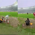 Indignaci&oacute;n: &aacute;rbitra golpeada y nadie la ayuda