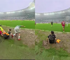 Indignaci&oacute;n: &aacute;rbitra golpeada y nadie la ayuda