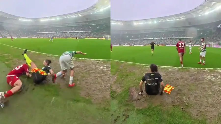 Indignaci&oacute;n: &aacute;rbitra golpeada y nadie la ayuda