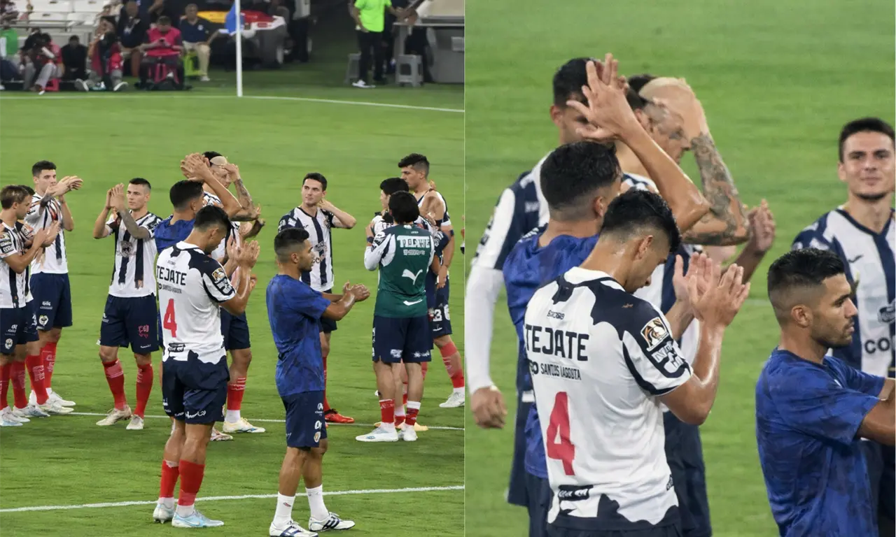  Lucas Ocampo hizo una seña polémica a la afición tras los abucheos en la derrota de Rayados. 