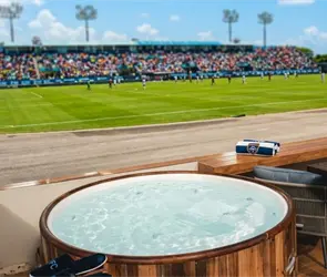 El lujoso palco del Cancún FC que es la envidia de la Liga MX El lujoso palco del Cancún FC que es la envidia de la Liga MX