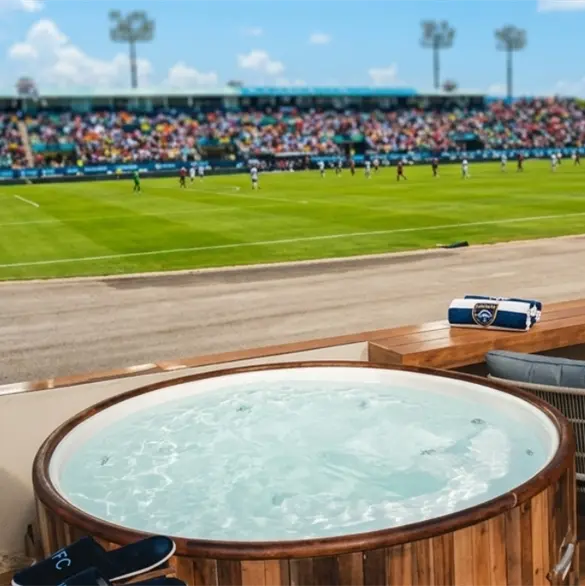 El lujoso palco del Canc&uacute;n FC que es la envidia de la Liga MX