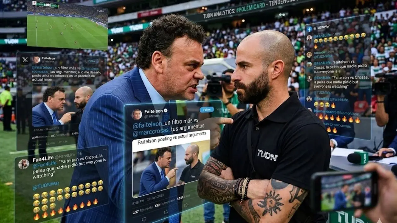  Sigue la pela Faitelson y Crosas 