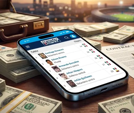 Los cinco jugadores mexicanos m&aacute;s caros del momento seg&uacute;n Transfermarkt