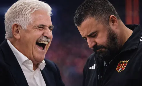 Ya había descendido a un equipo Tuca se burla de Álvaro Morales Ya había descendido a un equipo Tuca se burla de Álvaro Morales